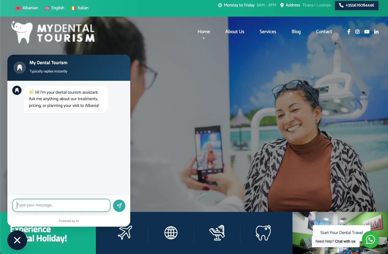 Case study: 5 Agent AI Ecosystem for Dental Tourism
